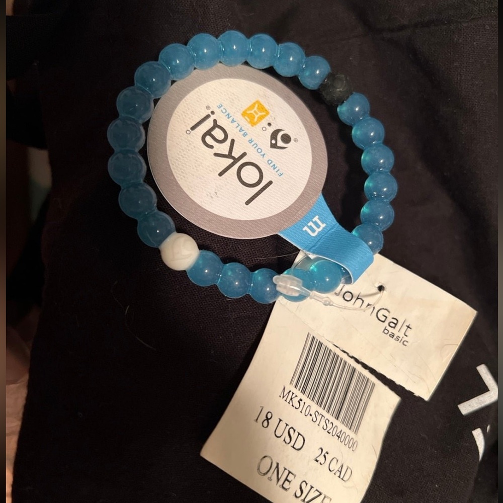 Lokai Blue Beaded Bracelet for Kids/adults ☝️🔥❤️